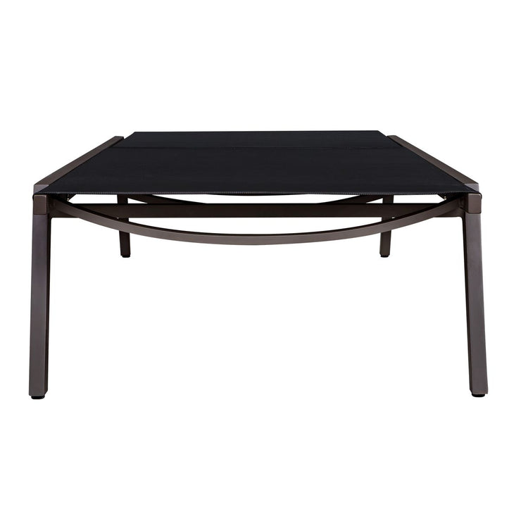 Uttermost Bea Java Black Mesh Outdoor Pool Chaise