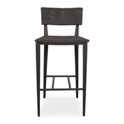Uttermost Calbas Java Black Outdoor Bar Stool