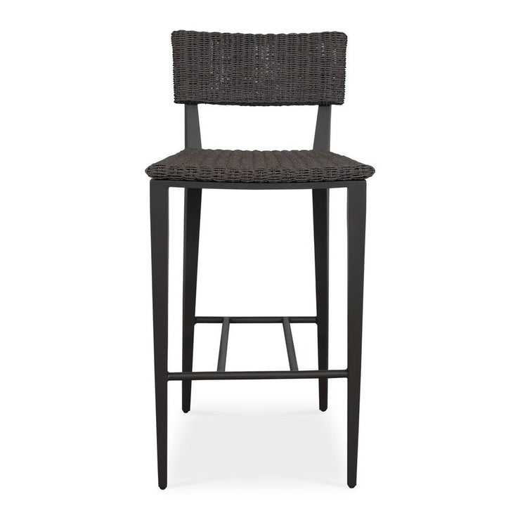 Uttermost Calbas Java Black Outdoor Bar Stool