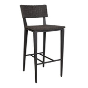 Uttermost Calbas Java Black Outdoor Bar Stool