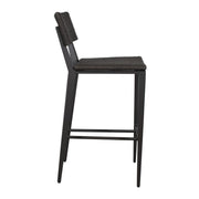 Uttermost Calbas Java Black Outdoor Bar Stool