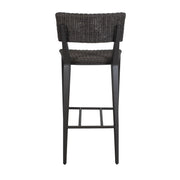 Uttermost Calbas Java Black Outdoor Bar Stool
