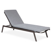 Uttermost Bea Outdoor Pool Chaise With Charcoal Gray Cushion