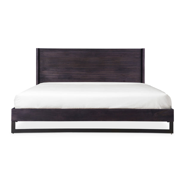 Moe's Home Collection Paloma Charcoal Grey King Bed