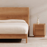 Moe's Home Collection Povera Natural Oak King Bed