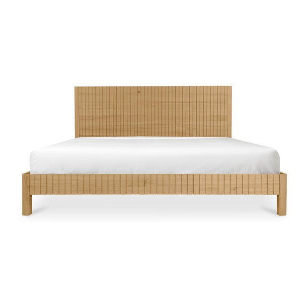 Moe's Home Collection Povera Natural Oak King Bed