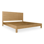 Moe's Home Collection Povera Natural Oak King Bed