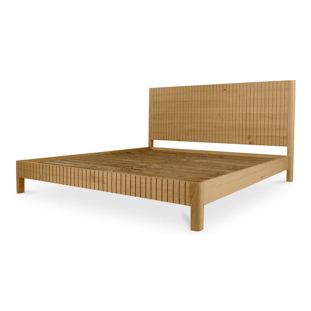Moe's Home Collection Povera Natural Oak King Bed