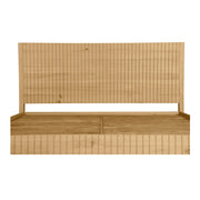 Moe's Home Collection Povera Natural Oak King Bed
