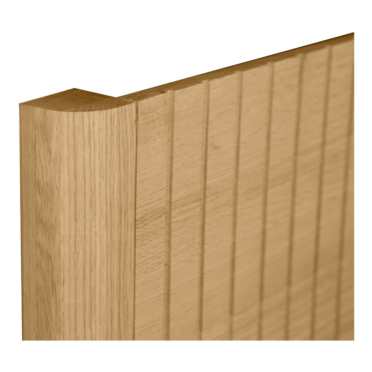 Moe's Home Collection Povera Natural Oak King Bed