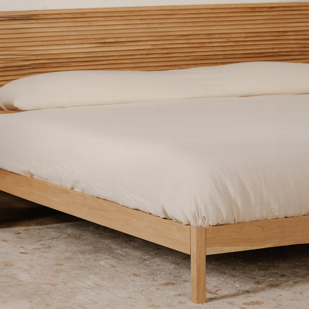 Moe's Home Collection Teeda Natural Queen Bed