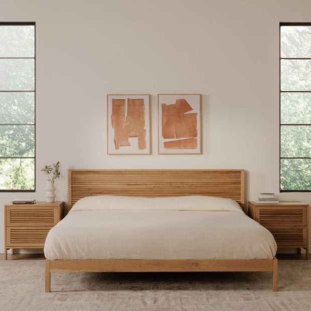 Moe's Home Collection Teeda Natural King Bed
