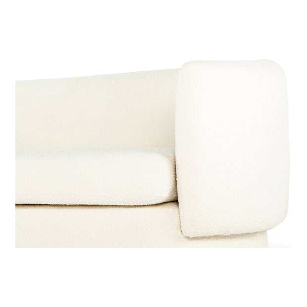 Moe's Home Collection Koba Maya White Sofa
