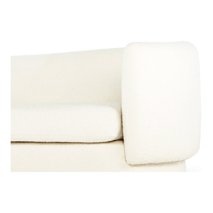 Moe's Home Collection Koba Maya White Sofa