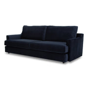 Moe's Home Collection Alvin Nightfall Blue Sofa