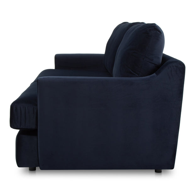 Moe's Home Collection Alvin Nightfall Blue Sofa