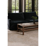 Moe's Home Collection Alvin Nightfall Blue Sofa
