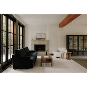 Moe's Home Collection Alvin Nightfall Blue Sofa