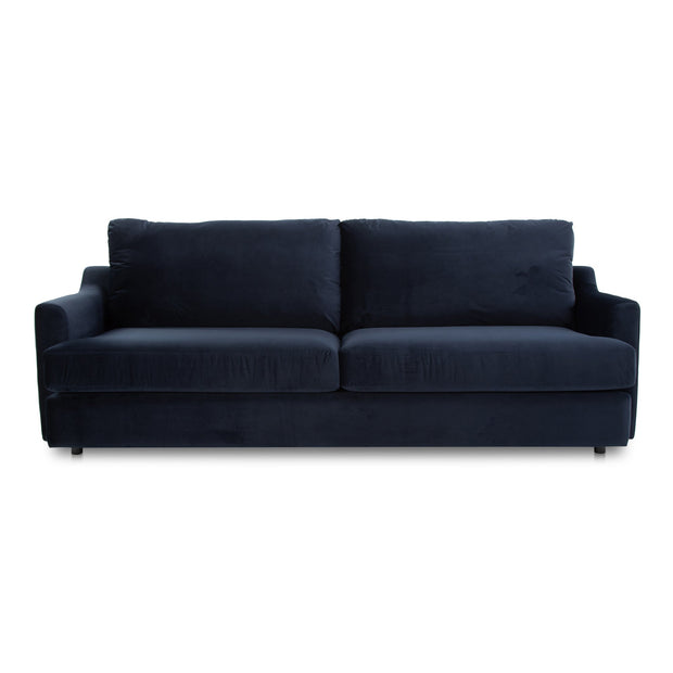 Moe's Home Collection Alvin Nightfall Blue Sofa