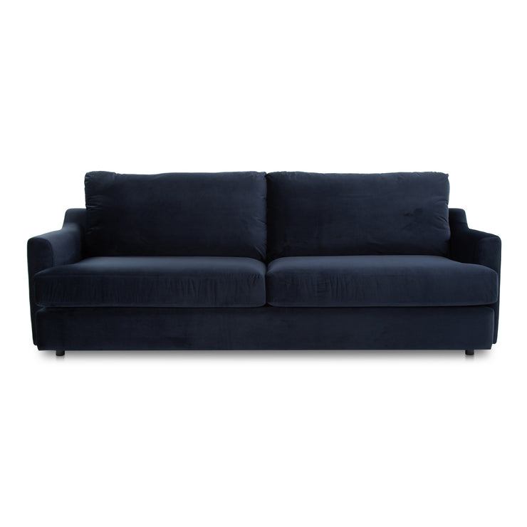 Moe's Home Collection Alvin Nightfall Blue Sofa