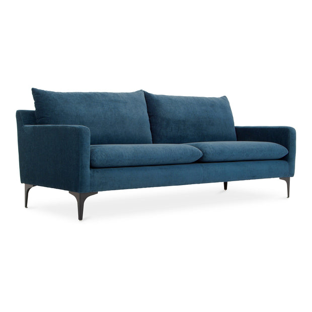 Moe's Home Collection Paris Blue Sofa