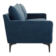 Moe's Home Collection Paris Blue Sofa