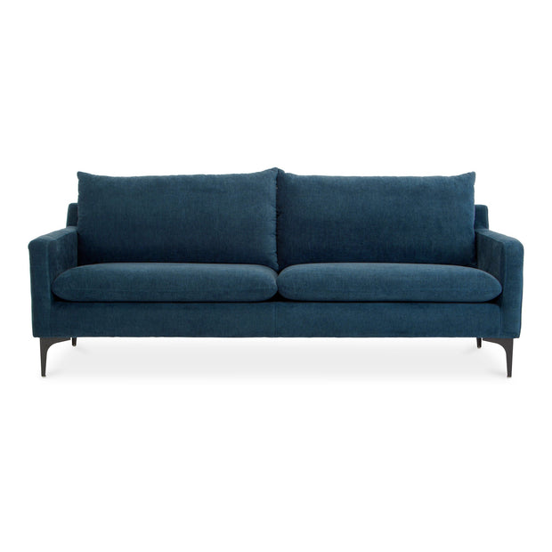 Moe's Home Collection Paris Blue Sofa