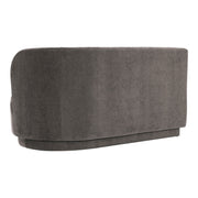 Moe's Home Collection Yoon Grey 2 Seat Sofa Right-Facing