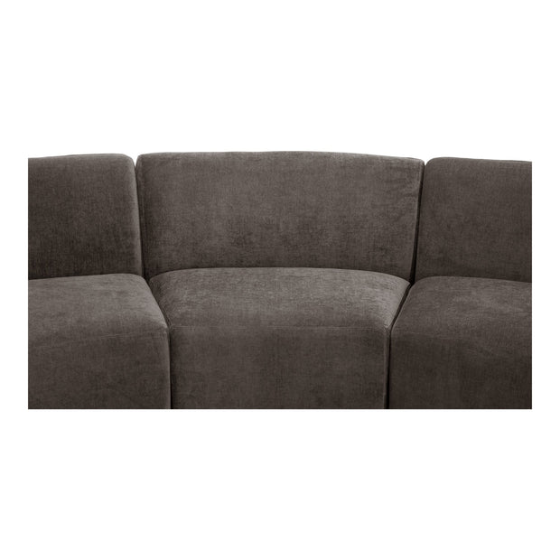Moe's Home Collection Yoon Grey Compass Modular Sectional