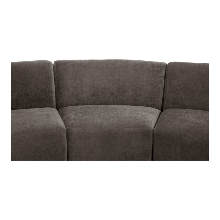 Moe's Home Collection Yoon Grey Compass Modular Sectional