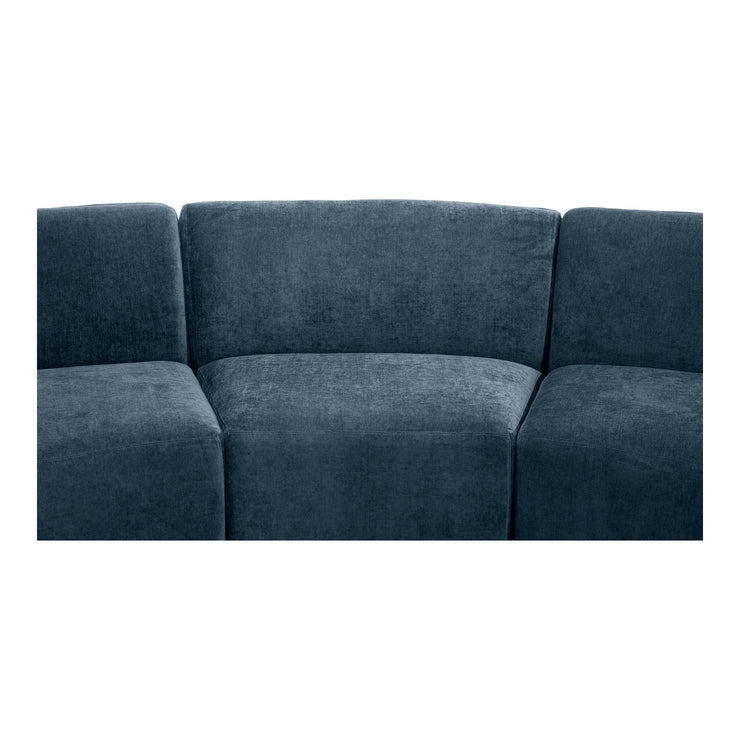 Moe's Home Collection Yoon Blue Compass Modular Sectional Nightshade