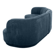 Moe's Home Collection Yoon Blue Compass Modular Sectional Nightshade