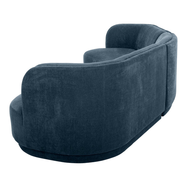 Moe's Home Collection Yoon Blue Compass Modular Sectional Nightshade
