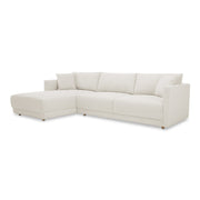 Moe's Home Collection Bryn Oyster Sectional ~ Left Facing Chaise
