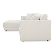 Moe's Home Collection Bryn Oyster Sectional ~ Left Facing Chaise
