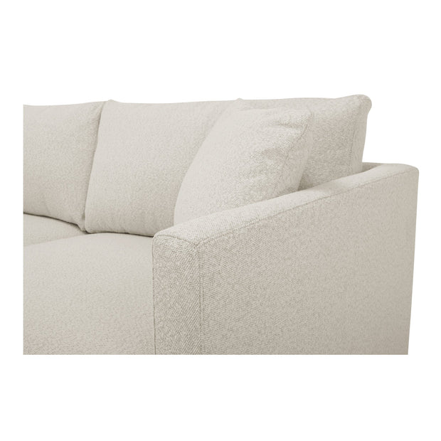 Moe's Home Collection Bryn Oyster Sectional ~ Left Facing Chaise