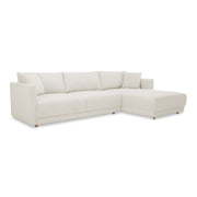 Moe's Home Collection Bryn Oyster Sectional ~ Right Facing Chaise
