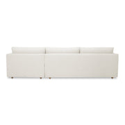 Moe's Home Collection Bryn Oyster Sectional ~ Right Facing Chaise