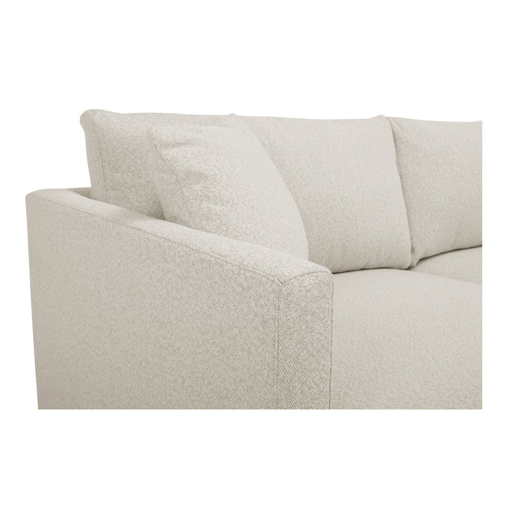 Moe's Home Collection Bryn Oyster Sectional ~ Right Facing Chaise
