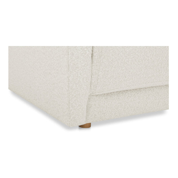 Moe's Home Collection Bryn Oyster Sectional ~ Right Facing Chaise