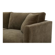 Moe's Home Collection Bryn Heritage Cedar Green Sectional ~ Left Facing Chaise