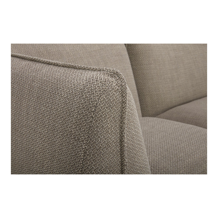 Moe's Home Collection Zeppelin Nook Speckled Pumice Modular Sectional