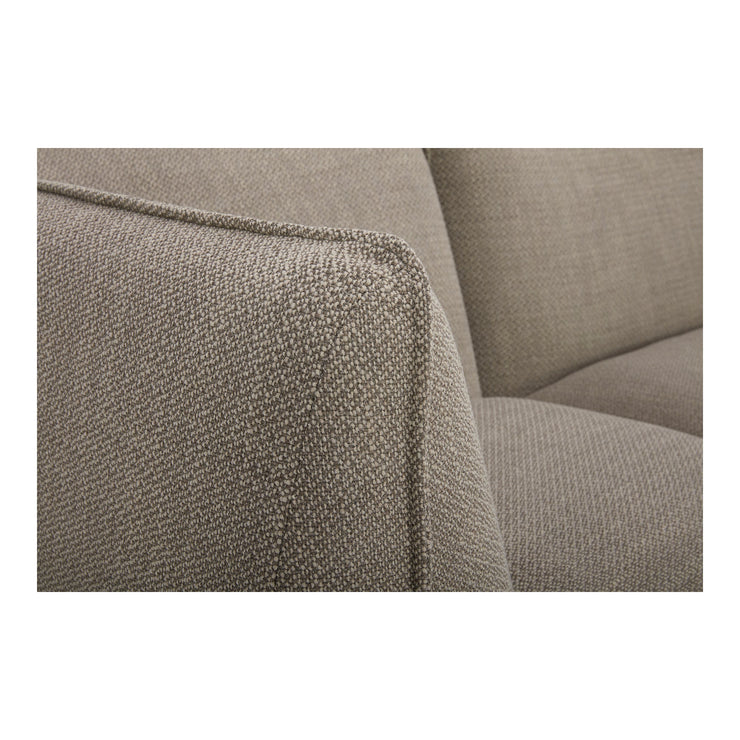 Moe's Home Collection Zeppelin Lounge Speckled Pumice Modular Sectional
