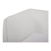 Moe's Home Collection Zeppelin Salt Stone White Classic L-Shaped Modular Sectional