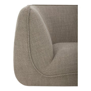 Moe's Home Collection  Zeppelin Speckled Pumice Dream Modular Sectional
