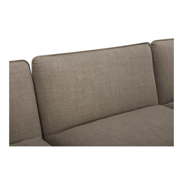 Moe's Home Collection  Zeppelin Speckled Pumice Dream Modular Sectional