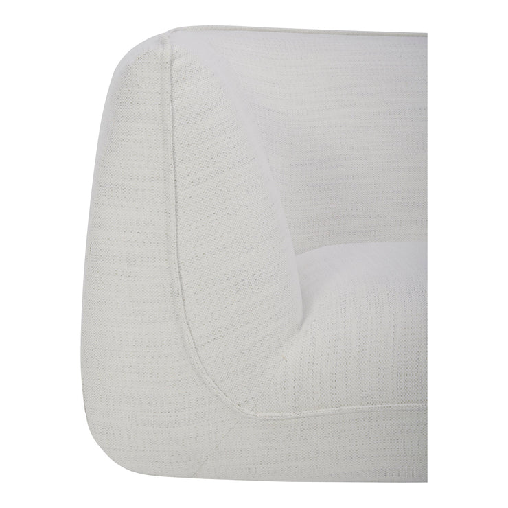 Moe's Home Collection Zeppelin  Salt Stone White Dream Modular Sectional