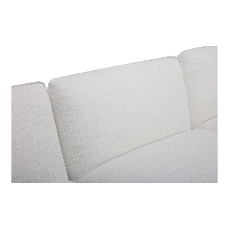 Moe's Home Collection Zeppelin  Salt Stone White Dream Modular Sectional