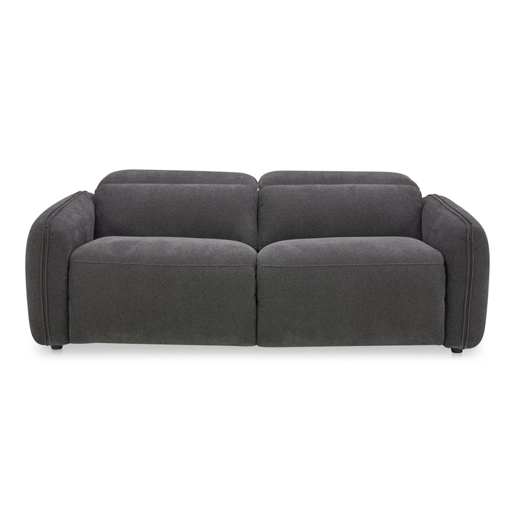 Moe's Home Collection Eli Dusk Grey Power Recliner Sofa