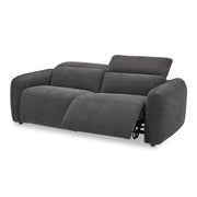 Moe's Home Collection Eli Dusk Grey Power Recliner Sofa
